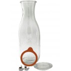 Botella de vidrio Weck 766 Juice 1062 ml D.60