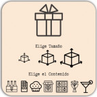 Cesta REGALO  -  (100% Customizable)