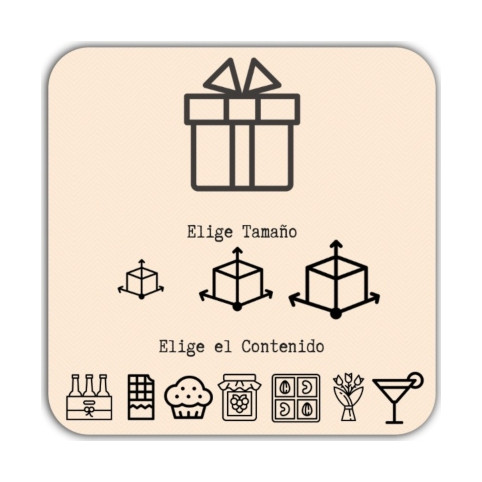 Cesta REGALO  -  (100% Customizable)