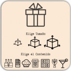 Cesta REGALO  -  (100% Customizable)